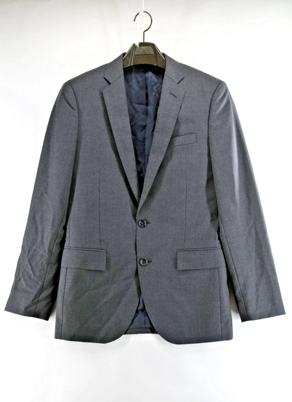 J Crew Ludlow Blazer Mens 36R Gray Wool Loro Piana Super 120s Italy